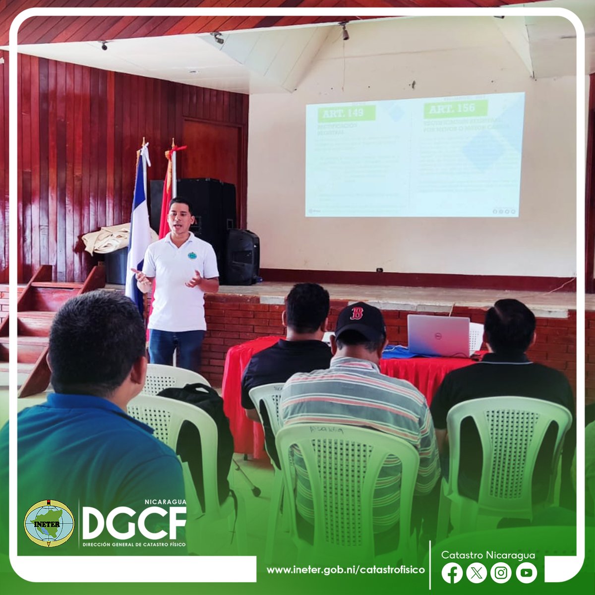 CatastroNi's tweet photo. #Nicaragua Recientemente, hemos capacitado a técnicos catastrales de las Alcaldías de Río Blanco y Rancho Grande, departamento de Matagalpa, en temáticas estratégicas para el desarrollo del Catastro Nacional. #CatastroNicaragua #PatriaBenditaYLibre https://t.co/1WI4zh1h4E