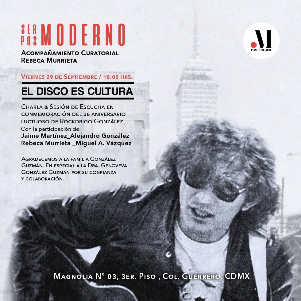 reb_verb's tweet photo. Recordando a Rockdrigo González en Punto Magnolia, espacio de Arte. https://t.co/YkYXJQiWni