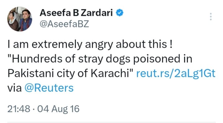 Intl_Mediatior's tweet photo. آصفہ بھٹو کیجانب سے آوارہ کتوں کو نہ مارنے کی ہدایت کے بعد سے صرف کراچی میں پچاس ہزار سے زائد کتے کے کاٹنے کا واقیعات ہوئے جن میں کئ معصوم بچوں کی موت بھی ہوئی پیپلز پارٹی کو انسان کی جانوں سے زیادہ کتے عزیز ہیں انھیں مارنے کے بجائے اسپتالوں میں انکی نس بندی کا فیصلہ کیا گیا ہے https://t.co/BO20ue9aDG