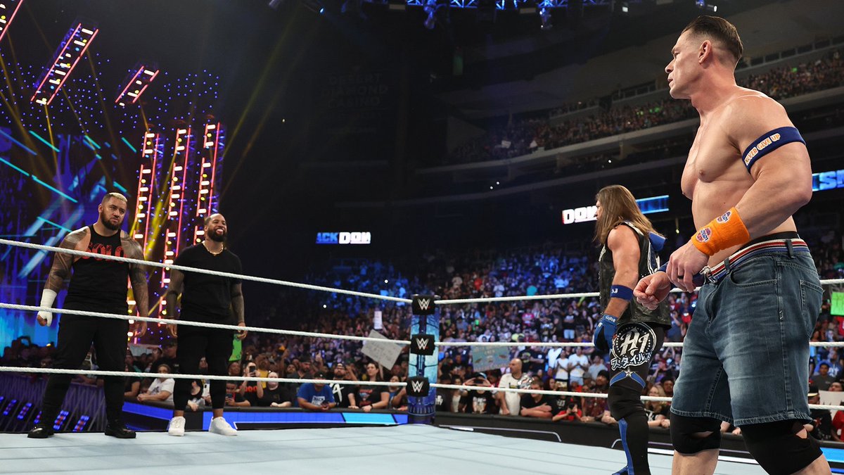 OntoANewChapter's tweet image. Amongst so many other places. But now that the fun has come and gone, I look forward to having a match. One in particular against the whatever is left of the bloodline and I think I’ve found the perfect partner in the name of AJ Styles.