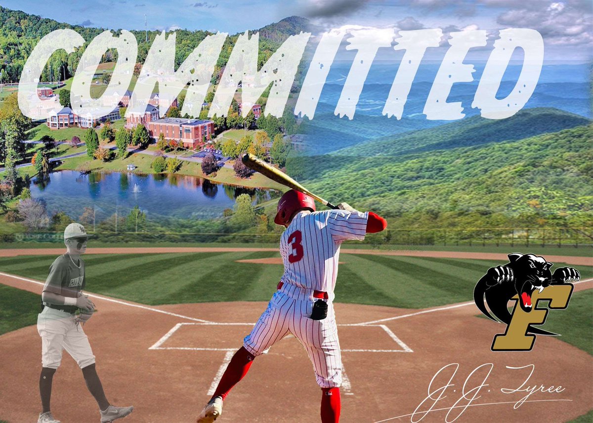 I am proud to announce that I will be continuing my academic and athletic career at Ferrum College to pursue my dream of playing baseball at the next level. I want to the Lord, My parents my teammates and all of my great coaches. GO PANTHERS!🖤💛 <a href="/FerrumBsbll/">Ferrum College Baseball</a>