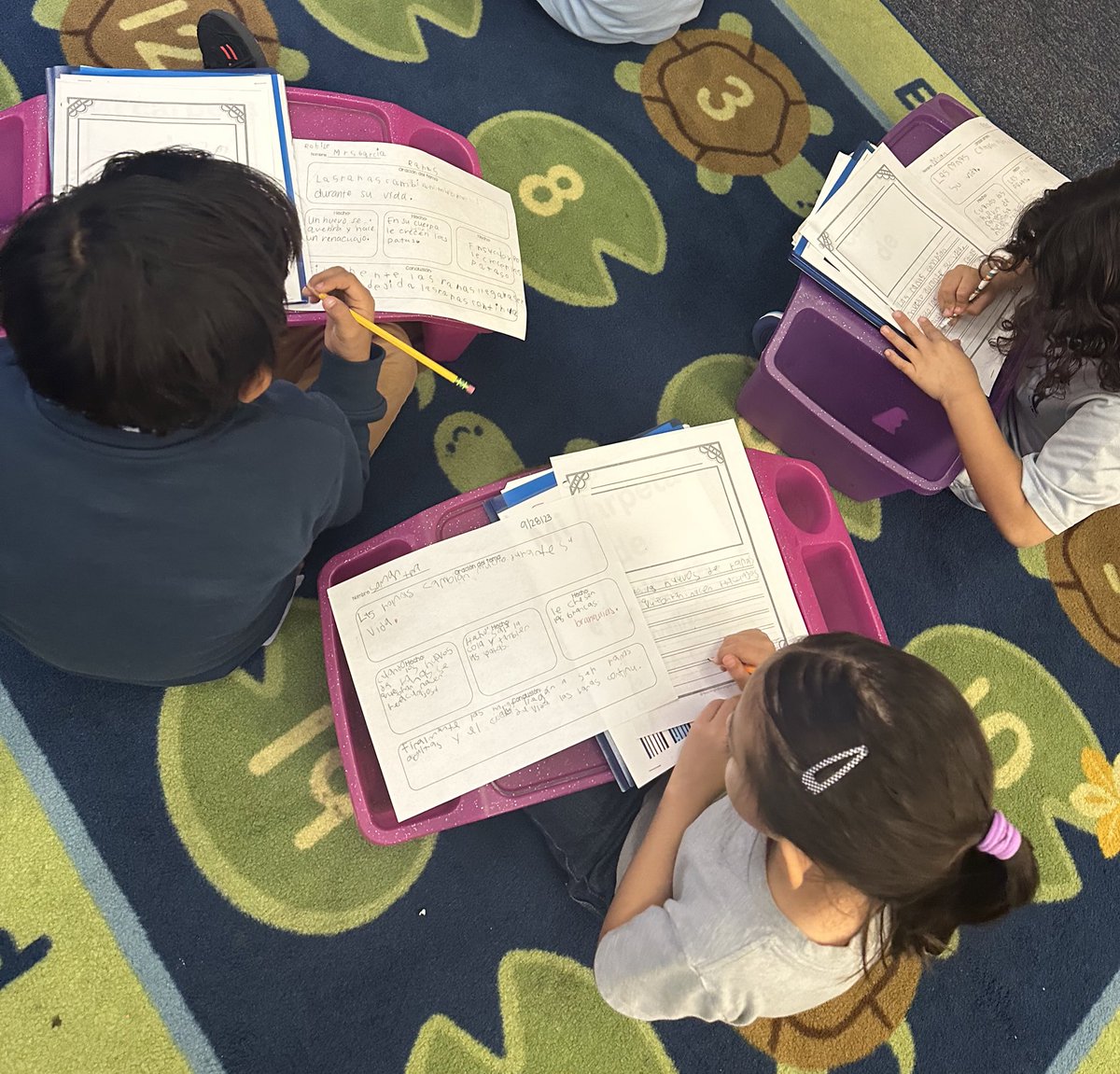 Mrs_GarciaG's tweet image. Working hard to get these writing pieces published! 📝 #teachwithlan #allinwithlan @LAMitchellFW @LANschools