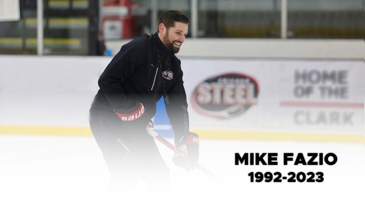 We are heartbroken for the passing of our Assistant General Manager, Mike Fazio, who died Thursday after a battle with testicular cancer.  Mike embodied the spirit of the Chicago Steel and cherished every moment he spent playing, coaching and watching the game he loved.