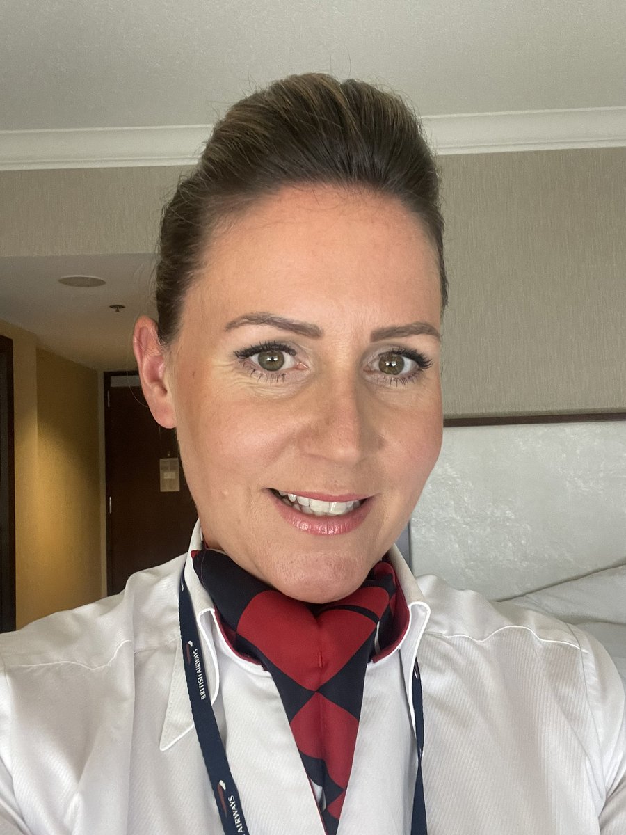 michelle_cb's tweet photo. Couldn’t let the day pass without marking MY last day in The BA JM uniform. It served us well for the last 19 yrs (albeit you felt every holiday indulgence 🙈) ‘almost’ half my life in this uniform (not 42 yet!) Def, time for a change, bring on uniform no.3! @Barrett01Robert https://t.co/6XlBdRTgth