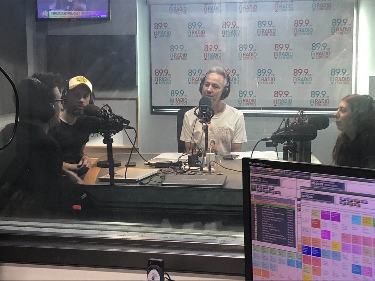 leandrofrias's tweet photo. #prensa #MUTEKAR
#GomzaloSolimano al aire ahora de @radioconvos899 con @IglesiasDiego #MejorPais!
Cuenta que ve viene esta noche y mañana en @MUTEK_AR https://t.co/r1FtUwSWQ5