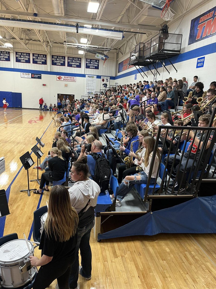 TMBPanthers's tweet image. A few photos from todays Homecoming Pepfest