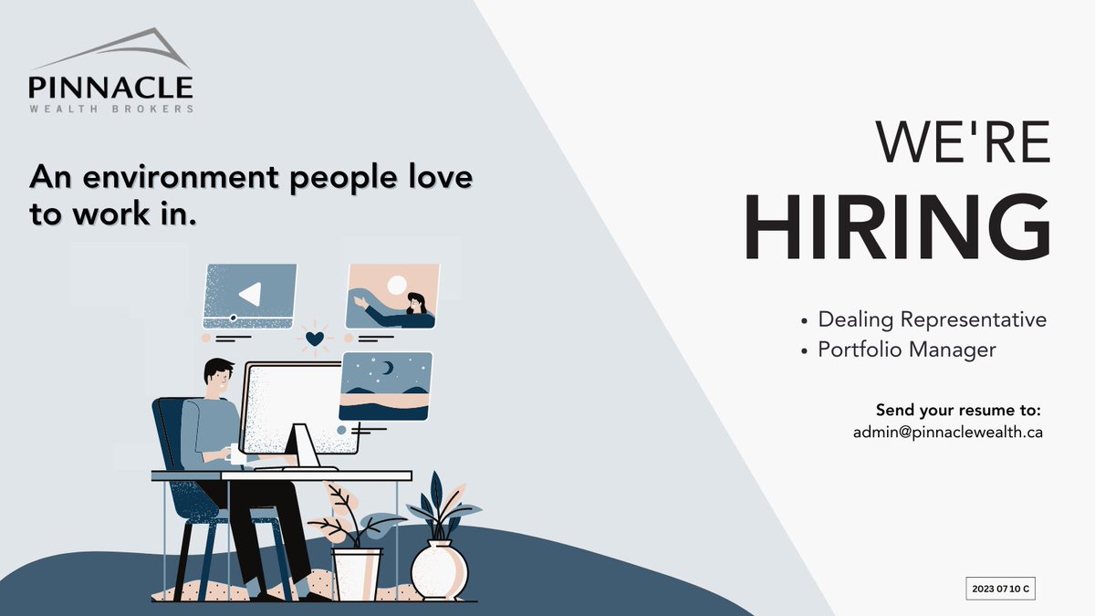 PinnacleEMD's tweet photo. An environment people love to work in.
Join our team! https://t.co/K4C3VE3oaM