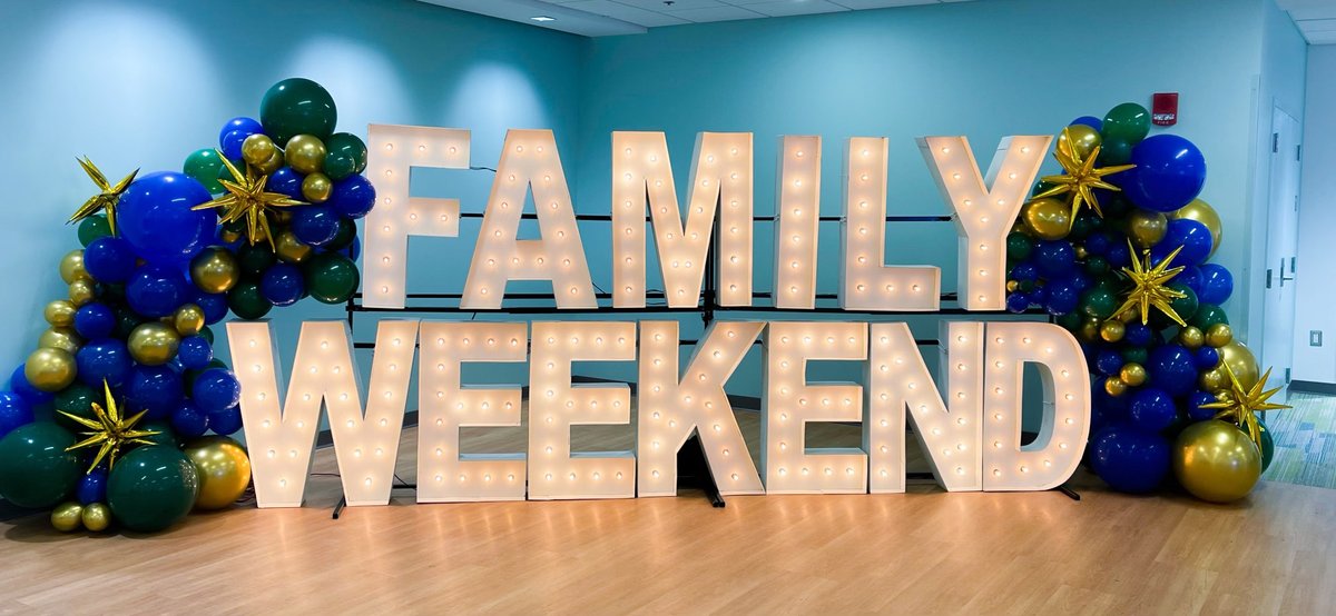 GeorgiaCollege's tweet photo. GCSU and the Office of Parent and Family Programs is hosting our largest Family Weekend to date with over 550 families attending. We have a fun-filled weekend ahead!

If you’re here to share the weekend with us, please be sure to tag us in your photos! #GCSUfamilyweekend2023 https://t.co/d3DtPGlJsY
