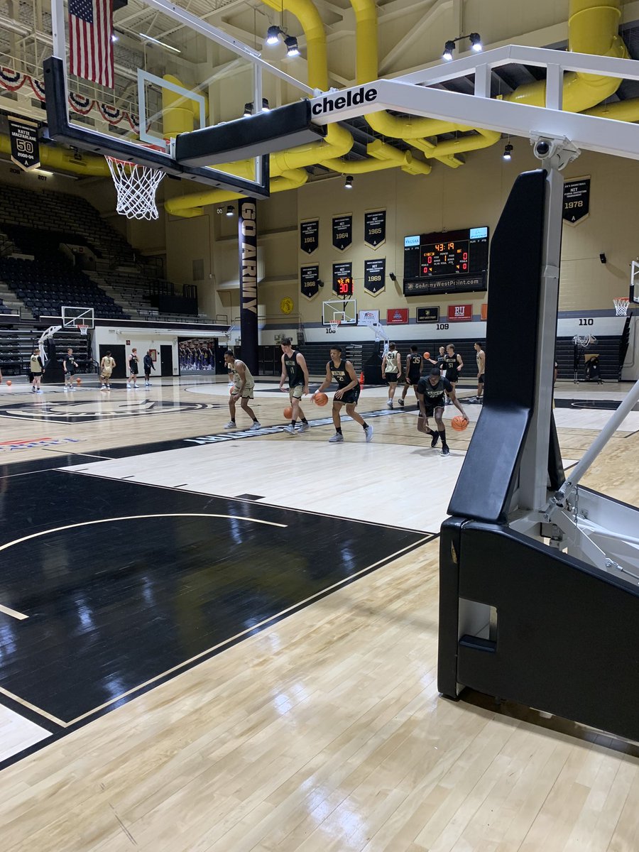 Twca’s own chance Perkins at Army’s practice! <a href="/twcasports/">Woodlands Christian</a>