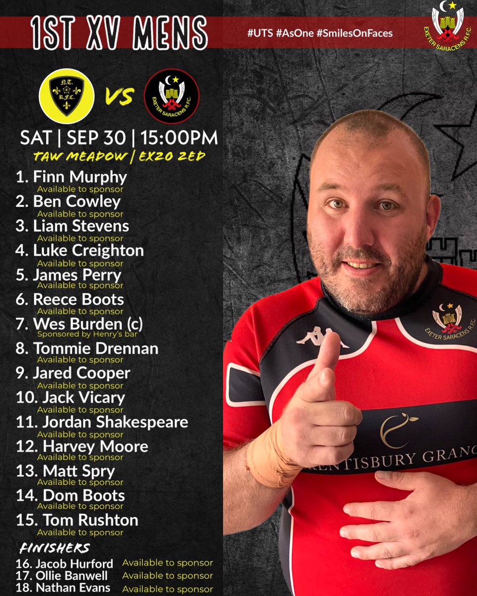 Exeter Saracens RFC tweet media