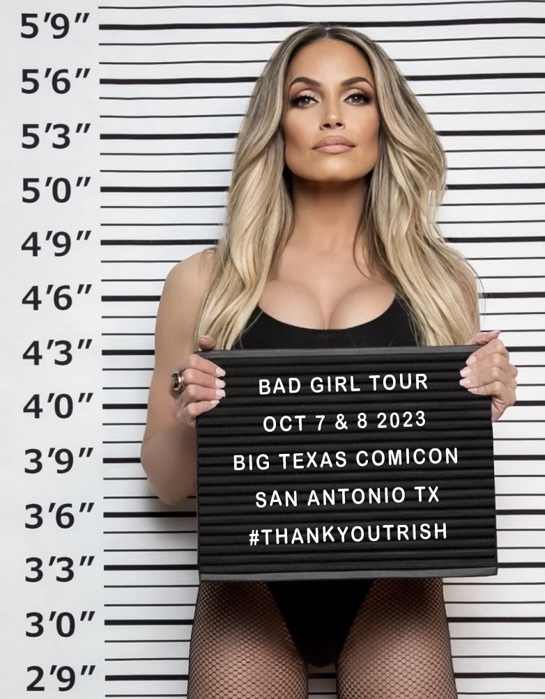 The Bad Girl Tour officially  kicks off next weekend and San Antonio, TX - you are the first stop! I’ll be signing autographs and doing a Q&A at @bigtexcon … can’t wait to see you! Who’s coming??

Click below for TICKETS + my full weekend schedule with #Thankyou #BadGirlTour