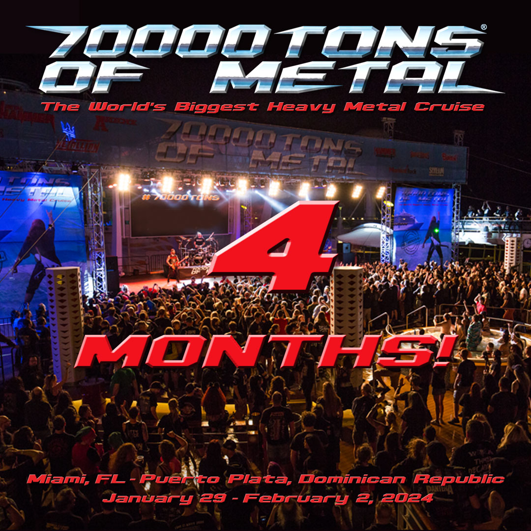 angraofficial's tweet photo. 🇬🇧 Only 4 MONTHS left for The World's Biggest Heavy Metal Cruise!🤘Who’s already bought the tickets?

🇧🇷 Faltam apenas 4 MESES para O Maior Cruzeiro de Heavy Metal do Mundo!🤘Quem já comprou os ingressos?

#70000TONS #MetalCruise https://t.co/syzUSsxx6k