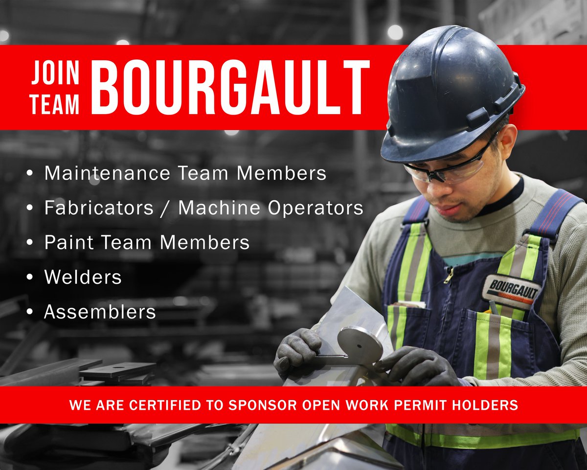 BourgaultAg's tweet photo. Grow with us! We have a range of full-time positions available, offering a variety of employee benefits and excellent opportunities for career advancement!
***Apply Here***
https://t.co/w7gO8yUrpI https://t.co/lPxx1riT2J