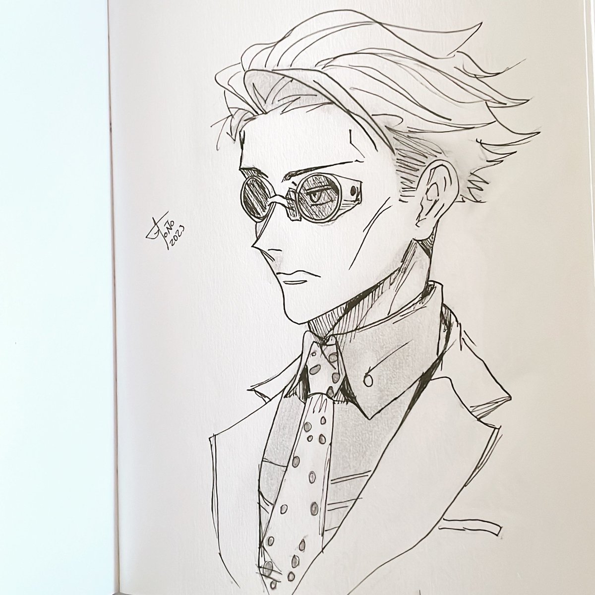 chamzant's tweet photo. #tijuana #mexico #dibujos #dibujo #dibujar #sketch #drawing #draw #lapiz #pencil  #micron #replica #replic #pinterest #plumon #estilografo #pluma #doodle #doodles #garabatos #nanamikento #nanami #jujutsukaisen https://t.co/IHBPFHXggW