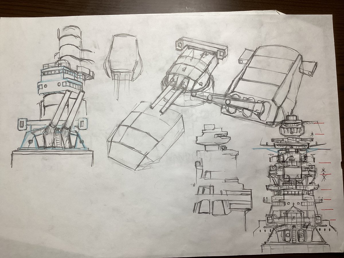 普通に軍艦に狂ってた高校時代ヤバすぎると思う  もっと萌え絵とか描くべきだった 