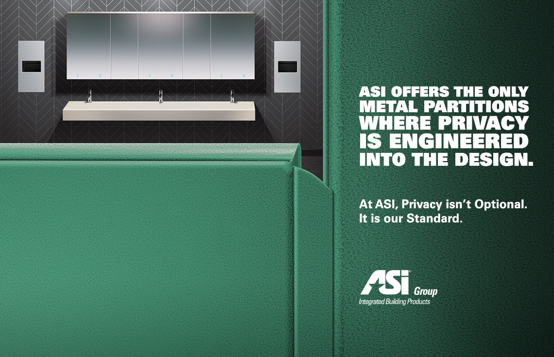 ArchRecord's tweet photo. @AsiGrp's proprietary, Integrated Privacy™ partitions are engineered with built-in privacy and manufactured as one color matched unit, offering complete privacy without the need for any retrofitted components. https://t.co/ZPjo4yh3XU.

#BasisOfDesign #ASIgroup #ad https://t.co/WhM1ox0gGu