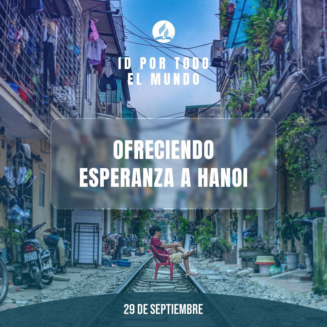📖 “Jannie Bekker, fue enviada a la ciudad capital de Vietnam, Hanoi, con la tarea de establecer el primer Centro Urbano de Influencia de la Iglesia Adventista en este país.…”¿Quieres saber cómo termina la historia de hoy? ¡No te la pierdas!
👉🏼adv.st/meditacionpues…
