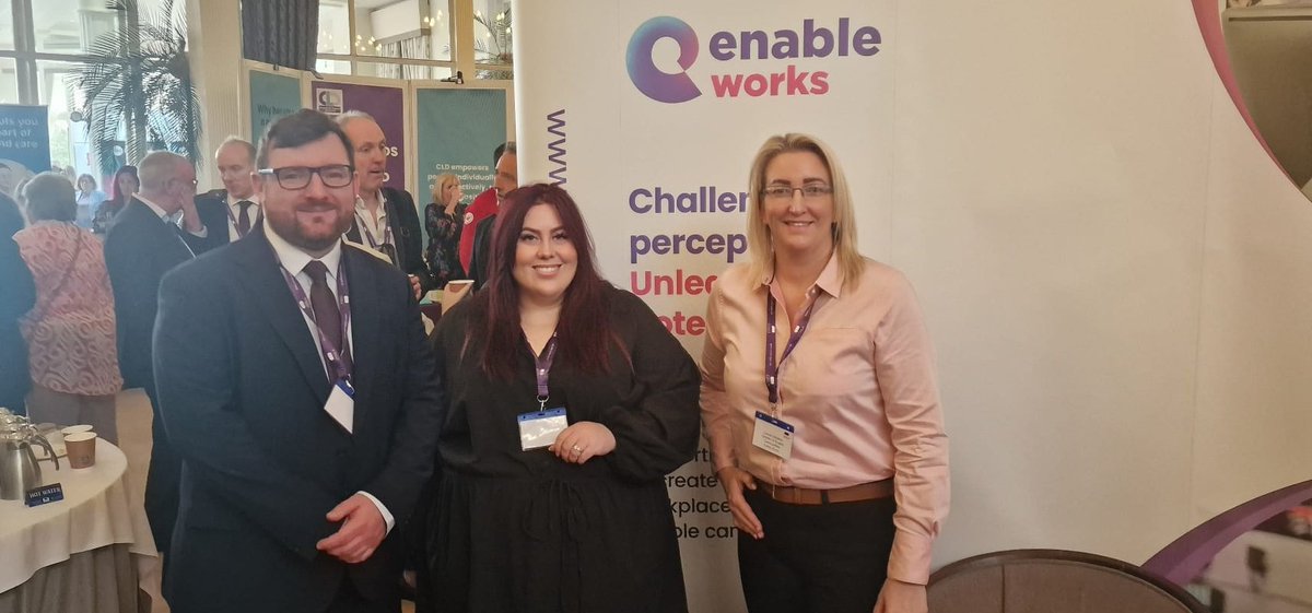 cllrpaulkelly's tweet photo. Great to catch up with @Enable_Tweets
at #COSLA23 Very informative fringe event updating councillors on the excellent work of Enable and partnerships with local councils. https://t.co/jcJneMfVPQ
