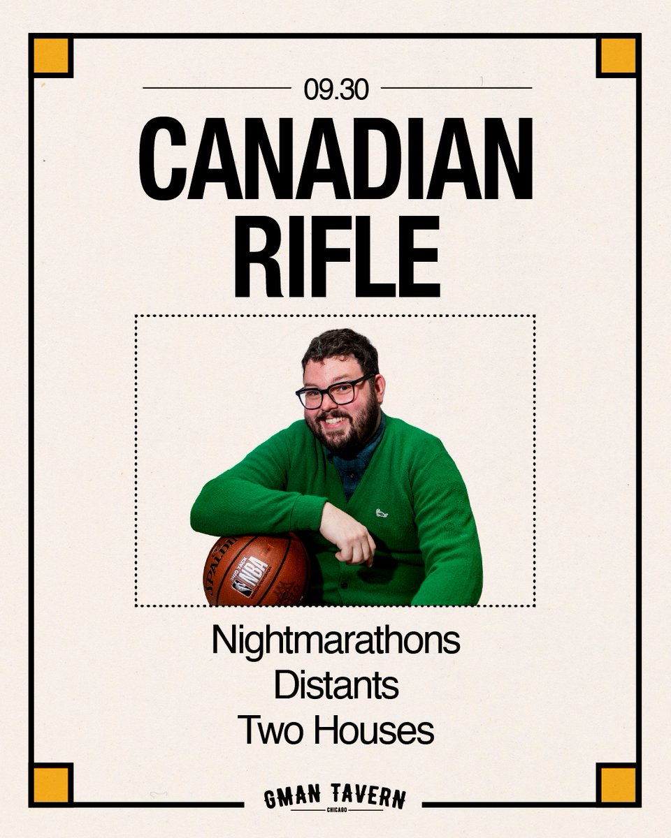 Some of my favorite bands have used my cursed likeness to advertise their show tomorrow at <a href="/GmanTavern/">Gman Tavern</a>! Come hang out!