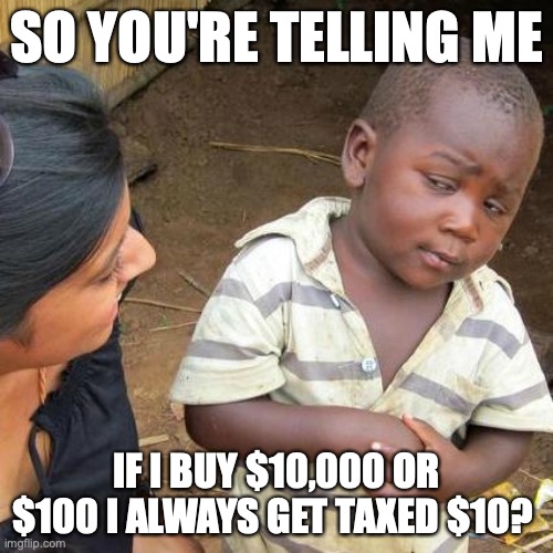 ChibiToken's tweet photo. $CHIBI uses a cutting edge contract that implements a flat tax equal to $10 on buys and sells
Whether you buy $50,000; $10,000; or $100, tax is always equal to $10
Join the community to learn more: https://t.co/T3XSeJDpLa
#taxrevolution #Chibi #Chibitoken #Chibiinu https://t.co/RIdc8kPbHr