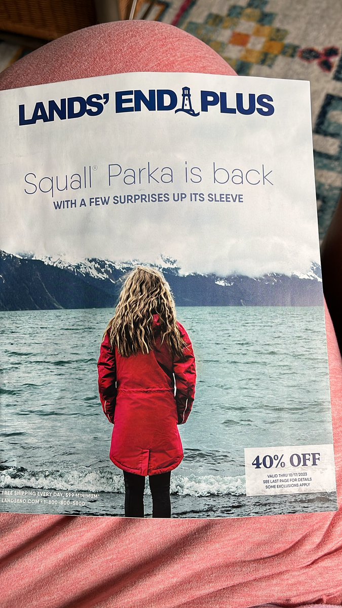 VictorianSharK's tweet photo. .@LandsEnd why are the models in your plus catalogue not plus sized…? Lazy marketing. Hire better people. https://t.co/6XRMv7vRTs
