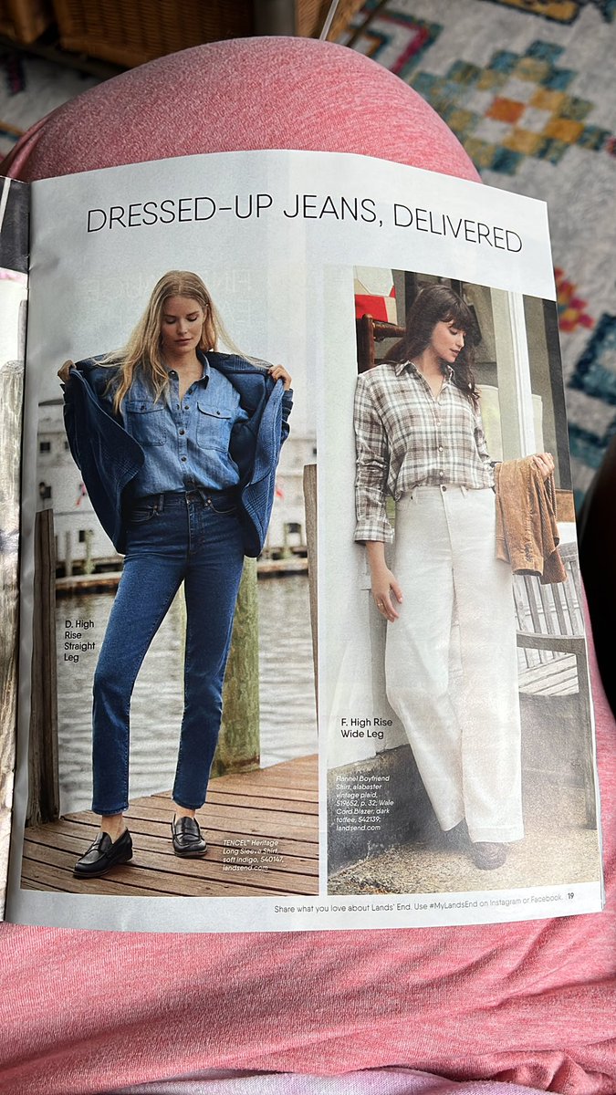 VictorianSharK's tweet photo. .@LandsEnd why are the models in your plus catalogue not plus sized…? Lazy marketing. Hire better people. https://t.co/6XRMv7vRTs