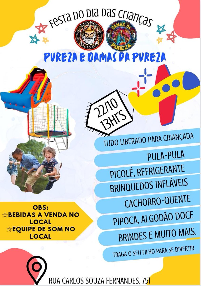 Tragam suas bandeiras 🎌 e suas criançada!🥳🥳🥰