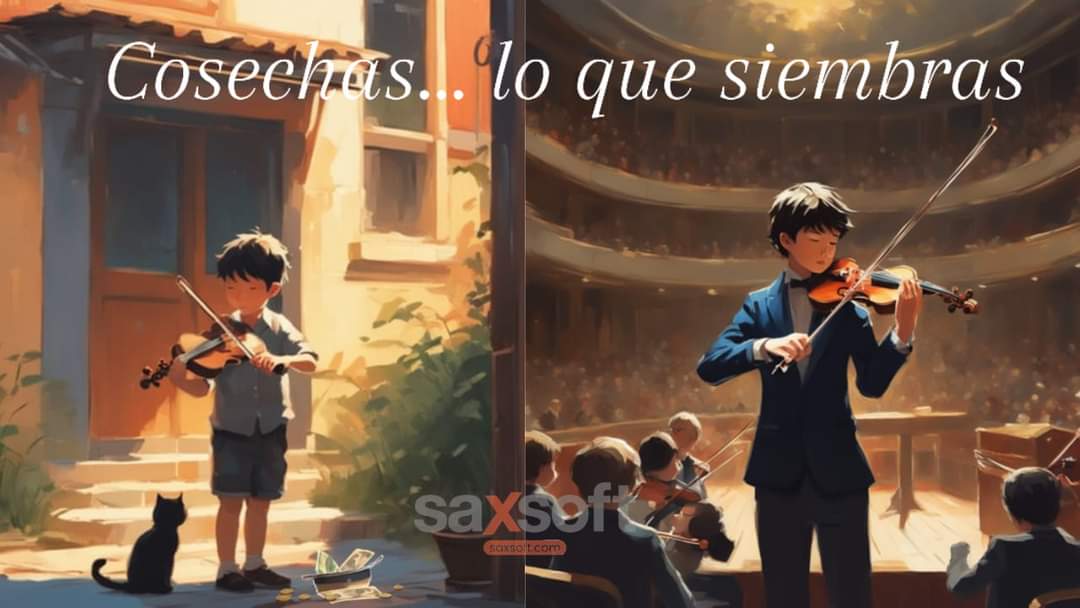 SAXSOFTMX's tweet photo. "Siembra un acto y cosecharás un 𝒉á𝒃𝒊𝒕𝒐. 
Siembra un hábito y cosecharás un 𝒄𝒂𝒓á𝒄𝒕𝒆𝒓. Siembra un carácter y cosecharás un 𝙙𝙚𝙨𝙩𝙞𝙣𝙤.."

Sin importar si empiezas en pequeño, más afinas tu instrumento (VALORES ÉTICOS)
La 𝗚𝗥𝗔𝗡𝗗𝗘𝗭𝗔 está garantizada. https://t.co/bvWW5rSI3J
