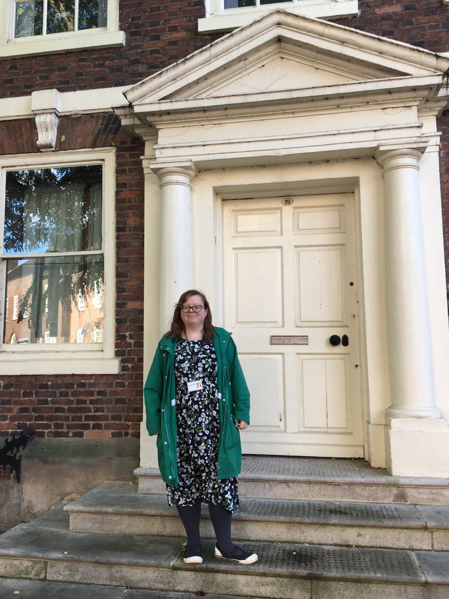 The many steps and doorways of Eastgate Street. Sarah has been preparing for our mini tour of this historic corner of Stafford. Bookings open for an extra date in October ⁦<a href="/ArchandHeritage/">StaffsStokeHistory</a>⁩
