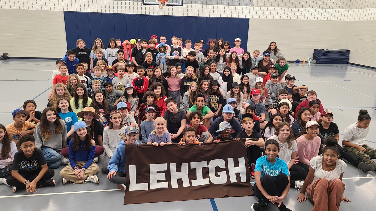 Team Lehigh 2023-2024! Celebrating September and a great start to the school year!🎉