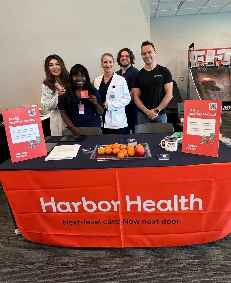 Thanks to all of the Williamson County employees and their families who stopped by our table at the Williamson County Health Fair! We were so happy to meet you, offer A1C screenings, and blood pressure monitoring. #preventivehealth #harborhealth #williamsoncounty #roundrock
