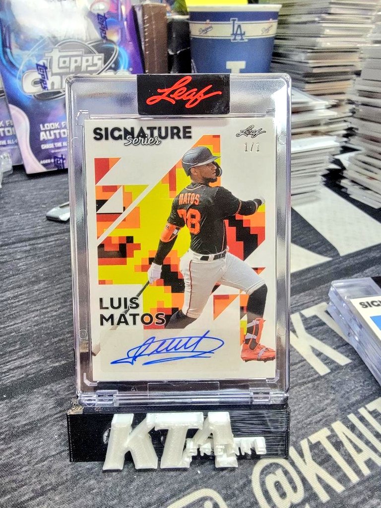 KTAuthentics's tweet image. Recent Hits from @Leaf_Cards Signature Series Baseball #ktabreaks #LeafCards #LeafBaseball #LeafSignatureSeries #Baseball #MLB #Baseballcards #sportscards #collect #groupbreaks #casebreaks #breaks
.
.
.
Join a group break at 
ktabreaks.com