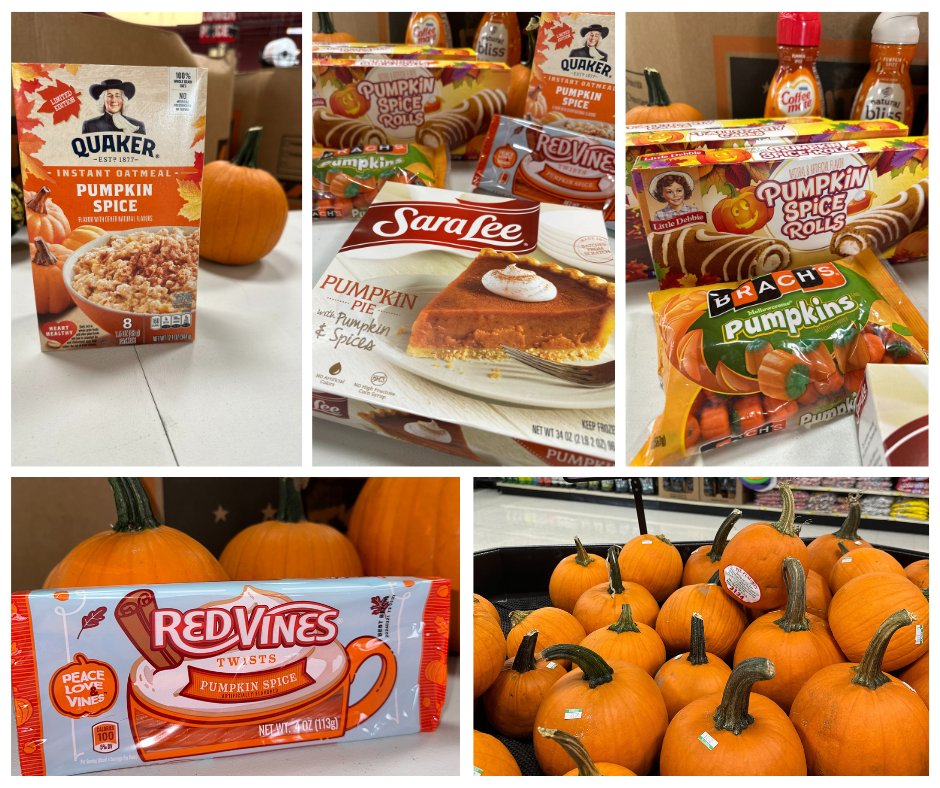 🍂 Embrace the cozy vibes of fall with irresistible pumpkin flavor products at Piggly Wiggly! 🎃Tag a friend who can't resist pumpkin everything! 😋🍁 #PigglyWigglyPumpkinFever #FallFlavors #PumpkinObsession 🧡🍂