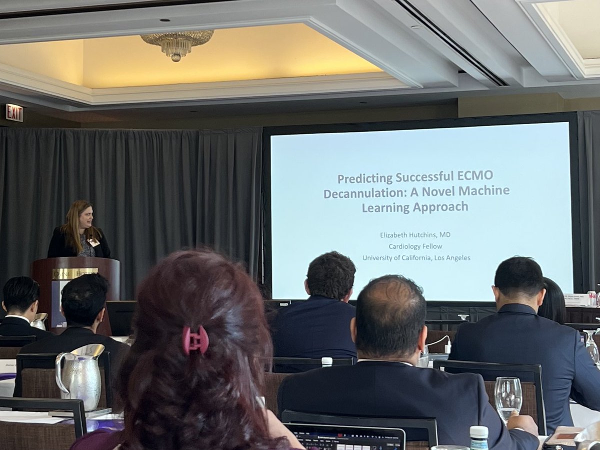 Ashley Stein-Merlob, MD (@a_steinmerlob) on Twitter photo Next up representing <a href="/uclaCVfellows/">UCLA Cardiology Fellowship</a> with her 🔥 study on use of #machinelearning in #ECMO decannulation by <a href="/lizhutchinsmd/">Elizabeth Hutchins</a> another 🌟 fellow representing <a href="/UCLAHealth/">UCLA Health</a> at #NCYIF23 <a href="/datsunian/">Eric H Yang, MD</a> <a href="/kewatson/">Karol Watson</a> Next up representing <a href="/uclaCVfellows/">UCLA Cardiology Fellowship</a> with her 🔥 study on use of #machinelearning in #ECMO decannulation by <a href="/lizhutchinsmd/">Elizabeth Hutchins</a> another 🌟 fellow representing <a href="/UCLAHealth/">UCLA Health</a> at #NCYIF23 <a href="/datsunian/">Eric H Yang, MD</a> <a href="/kewatson/">Karol Watson</a>