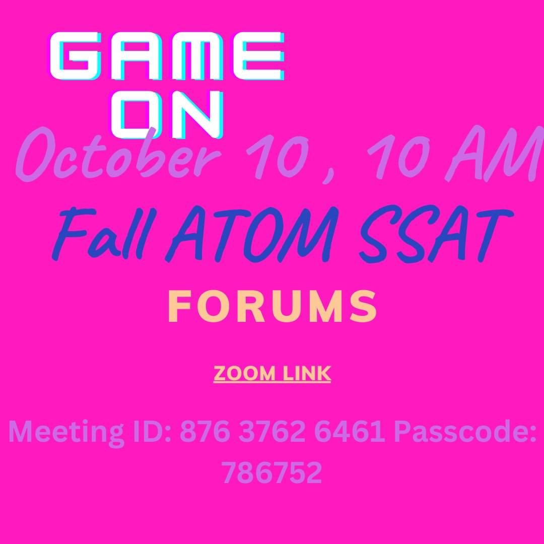 ATOM SSAT tweet media