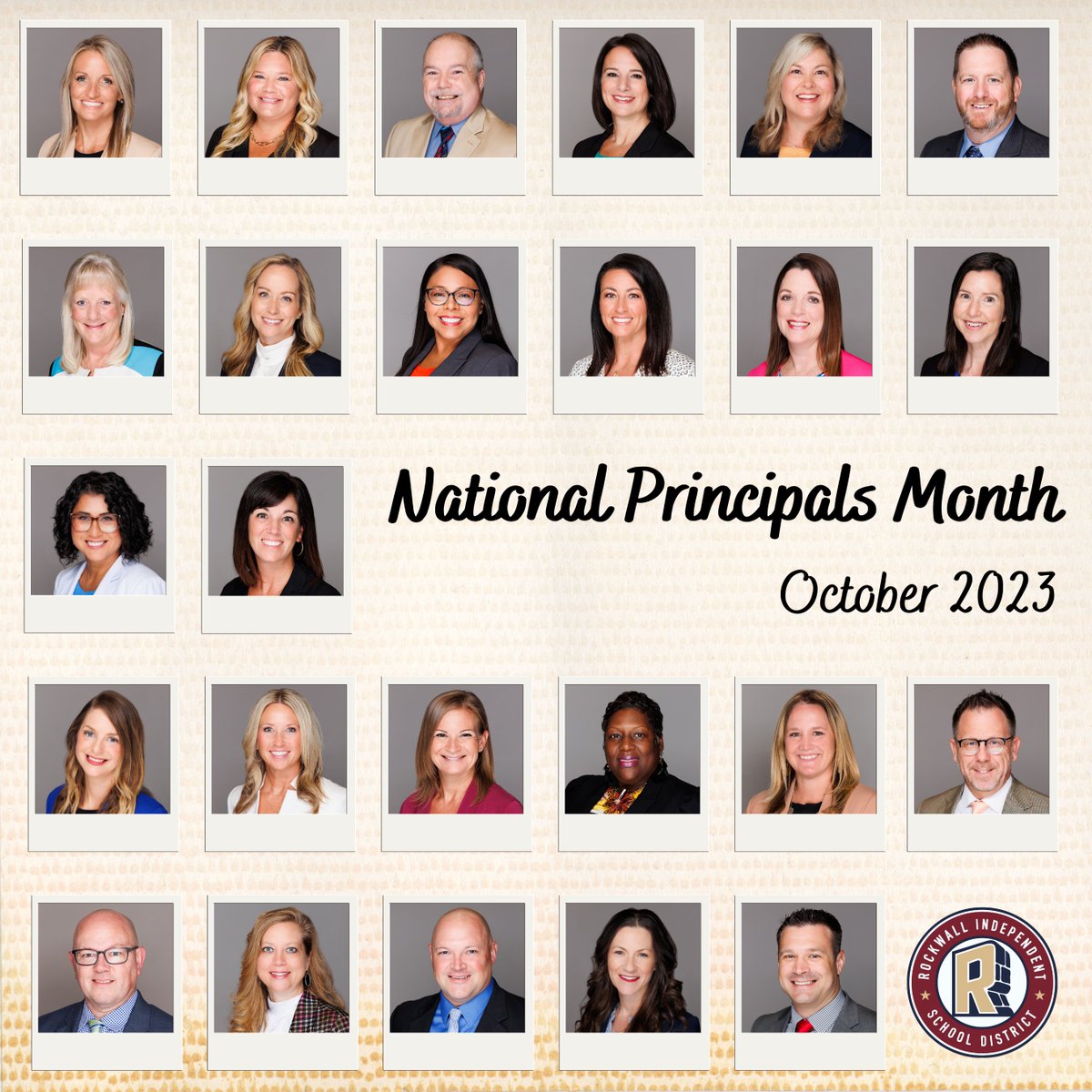 Happy National Principals Month to our incredibly hard-working principals! Principals help shape our students, teachers and schools. Their dedication and passion make a lasting impact on countless lives. Throughout the month, we'll feature each of our amazing leaders. Stay tuned!