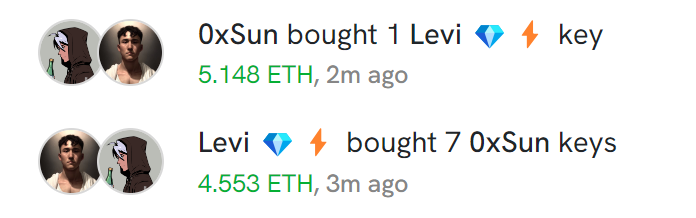 Just trade my key with Top1 creator on FT <a href="/0xCaptainLevi/">Levi 💎⚡️</a> 🤝