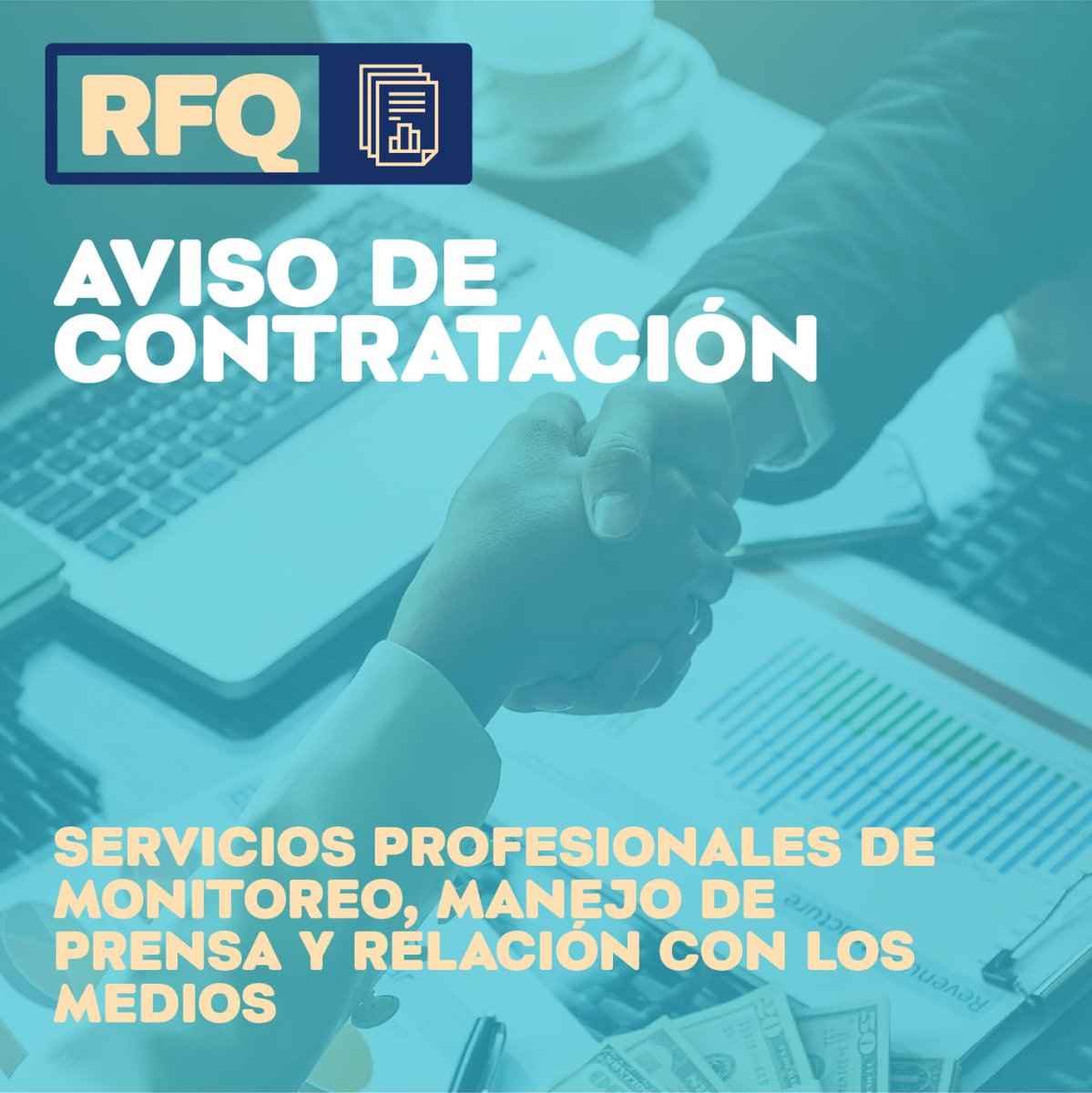 PRSmartIsland's tweet photo. Aviso de contratación para servicios profesionales.
Personas interesadas accedan aquí 📲

https://t.co/HVbM7fPy4L https://t.co/f9xJzGttqo