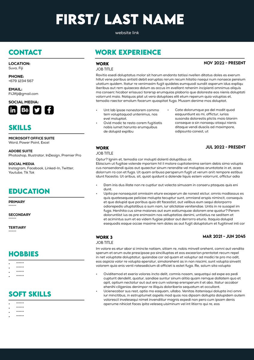 toondreu's tweet photo. WANT 2 UPDATE YOUR CV? ‼️

with 2023 coming to an end, i’d thought to help out 5 individuals on this platform, in case you’re looking for a new job opportunity next year! 🔥🙌🏽

shoot through a DM and i’ll help you out! 

✅FREE OF CHARGE ✅

(template below) https://t.co/eGNuIWCwly