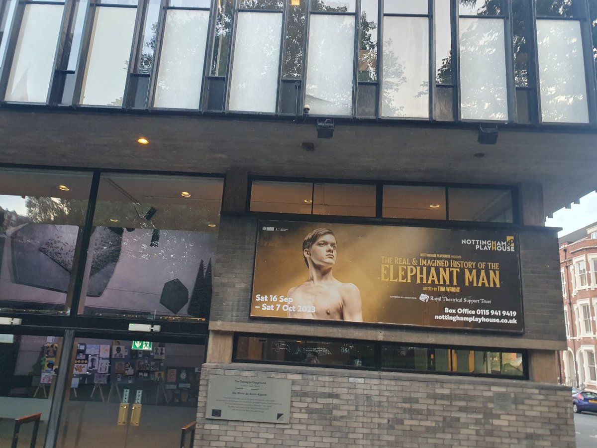 _TPowell_'s tweet photo. The Real &amp; Imagined History of the Elephant Man is an astonishing production @NottmPlayhouse. Gripping throughout, powerful performances and an incredible sense of the theatrical, you coulda heard a pin drop. Makes you hopeful for theatre in the UK - fully deserved its ovation. https://t.co/x1OP1zo9oh