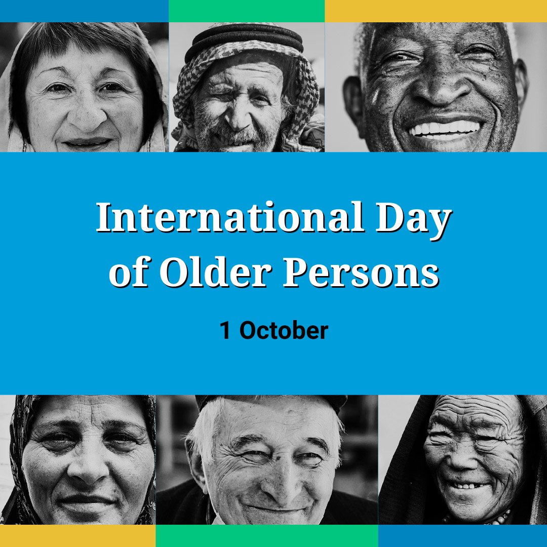 Older people are invaluable sources of knowledge &amp; experience, but ageism runs rampant in societies.

We must ensure their full participation &amp; honor their essential contributions towards peace, sustainable development &amp; the protection of our planet.