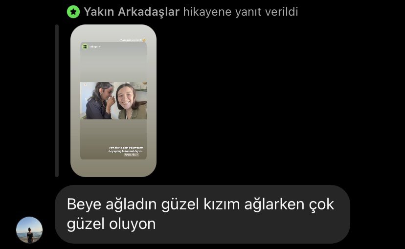 Ağlarken güzel oluyorum çünkü artık mutluluktan ağlıyorumm 🥹
