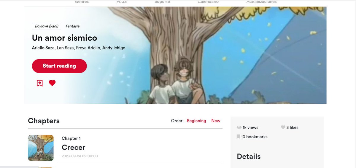 Felinodomato's tweet photo. ¡YA DISPONIBLE!

Comienza a leer Un Amor Sismico! el nuevo webcómic original de @AkayaMedia

 📚Lee el primer capítulo aquí:  https://t.co/2OqoWls3iF

👉Arte e Historia por  @Felinodomato
#webcomicapp #webcomic #aventura #shonen #fantasia https://t.co/vJMd31mVvW