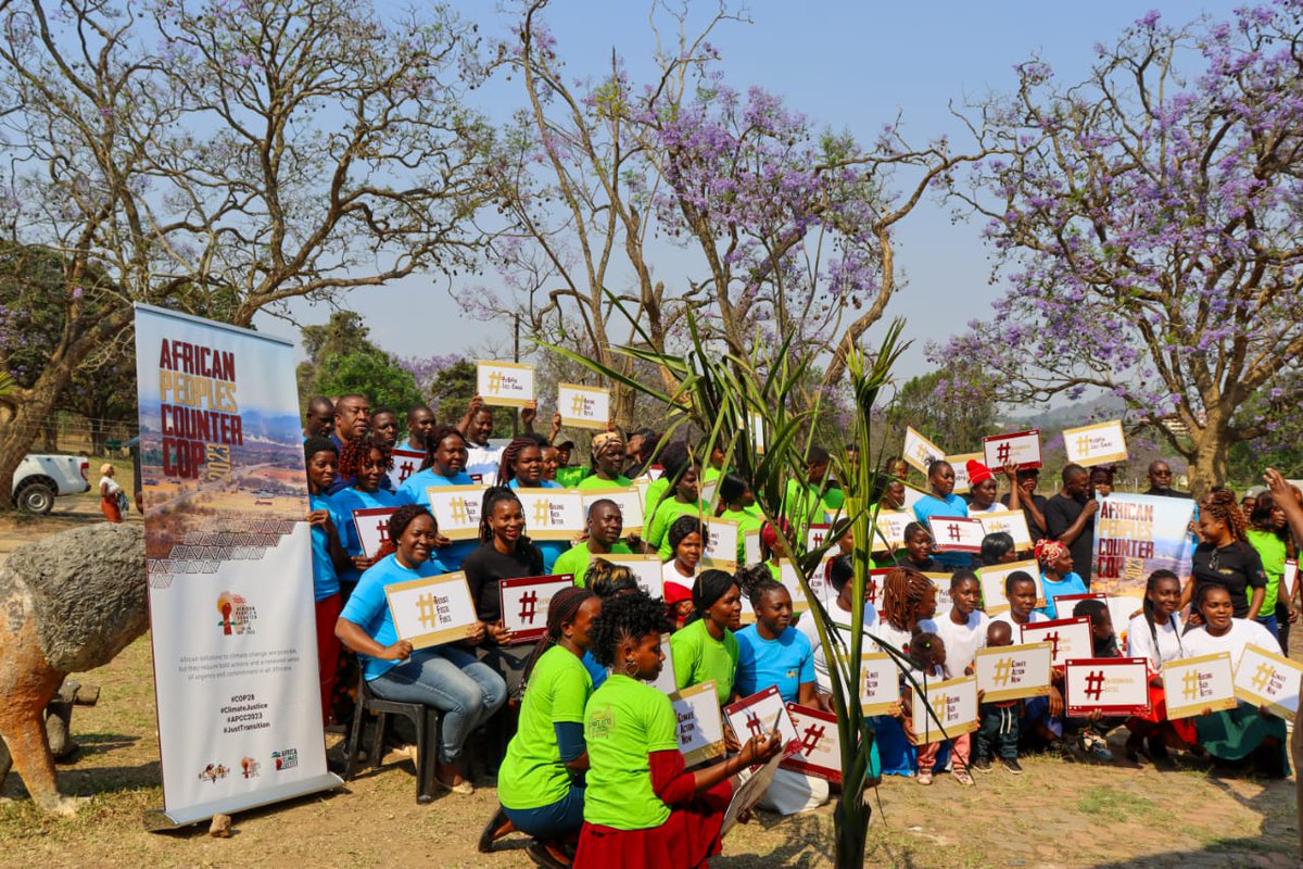 AfricanCJGroup's tweet photo. We are proud of all the amazing efforts various groups and organisations across the continent put into hosting #apcc23. We are thrilled to see Africans #reflect #rise to #resist #climateinjustice in Africa.   #countercop @DaRadioGeneral @WoMin_Africa @ACES https://t.co/pIAjuUKif2