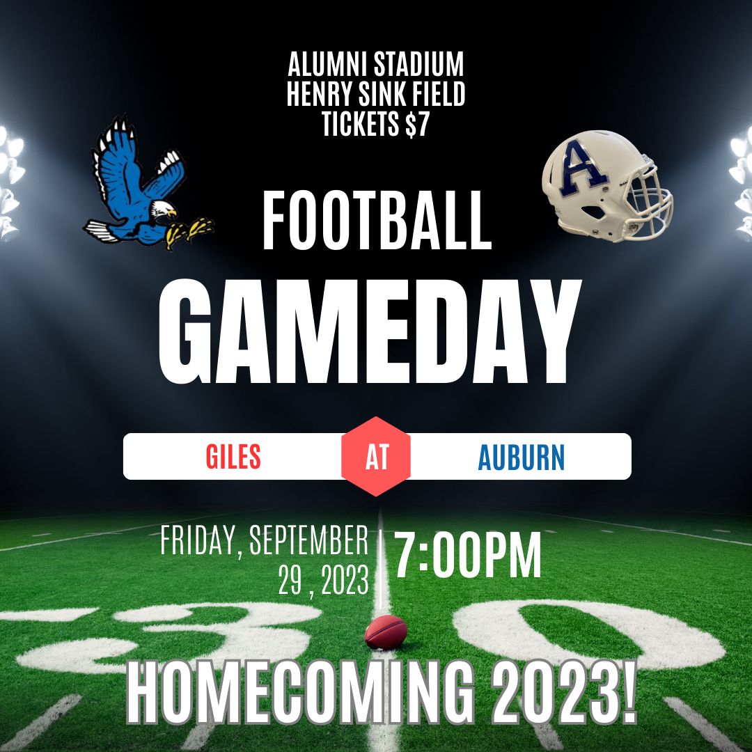 It’s Homecoming!!!! Welcome back to all of the AHS graduates. We hope to see everyone at tonight’s football game.