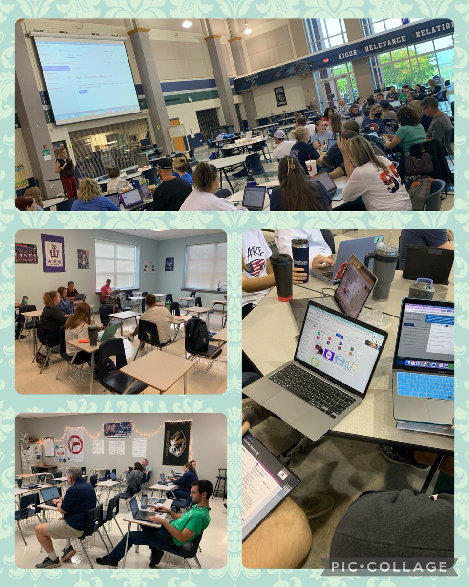 Excellent day of learning around one of our pilot programs for HS math. #1stDistrictPDday
#WeAreWentzville
#WSDLearns