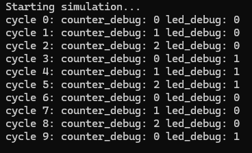 DutraCGI's tweet image. Trying to learn this magic tool that ''translates'' C code to FPGA HDL...😳 Simulating the blink example with Verilator
#pipelinec #fpga
