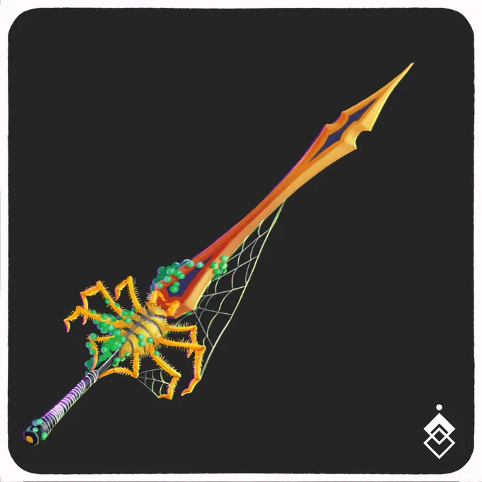 🕷️ Arachnid 🕷️ 

Swordtember Day 29

Only one sword day left! I can't believe how fast this Swordtember season has gone by! 
Thank you again for following along, and thank you to everyone who used my sword prompts! 
Can't wait to see everyone's final swords tomorrow! 