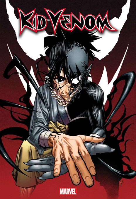KID VENOM単独誌デビュー&amp;初めてMARVEL COMICSでカバーを担当させて頂きました夢がまたひとつ叶いました!!読んで下さった皆様のおかげです、本当にありがとうございます  