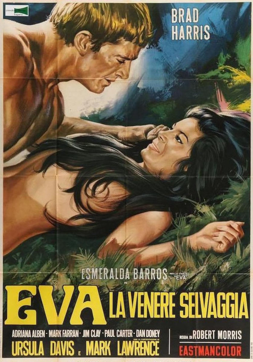 SemetraRhodes's tweet image. #Horror Released Sept. 29 - 55th Anniversary: KONG ISLAND (Eva, la Venere selvaggia aka King of Kong Island) [Italy, 1968, wide] Dir: Roberto Mauri (as Robert Morris), who co-wrote the script. Stars Brad Harris &amp;amp; Esmeralda Barros.

#HorrorAnniversary #KongIsland #ItalianHorror